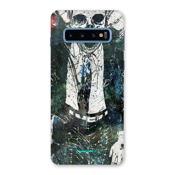 Skeleton in a Suit Back Case for Galaxy S10