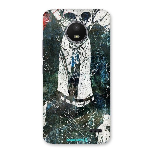 Skeleton in a Suit Back Case for Moto E4