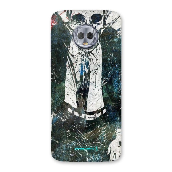 Skeleton in a Suit Back Case for Moto G6