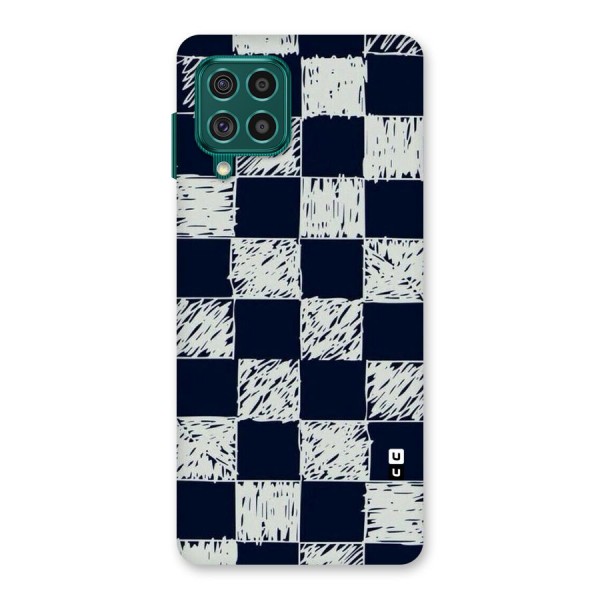 Sketchy Check Design Back Case for Galaxy F62