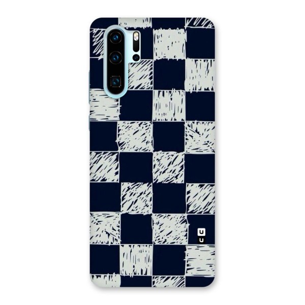 Sketchy Check Design Back Case for Huawei P30 Pro