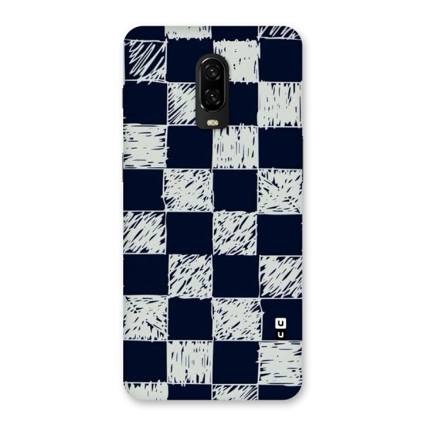 Sketchy Check Design Back Case for OnePlus 6T