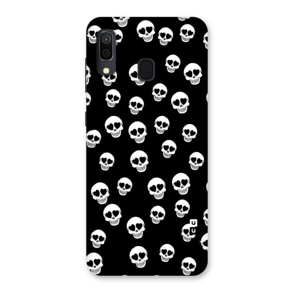 Skull Heart Back Case for Galaxy A20