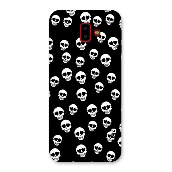 Skull Heart Back Case for Galaxy J6 Plus