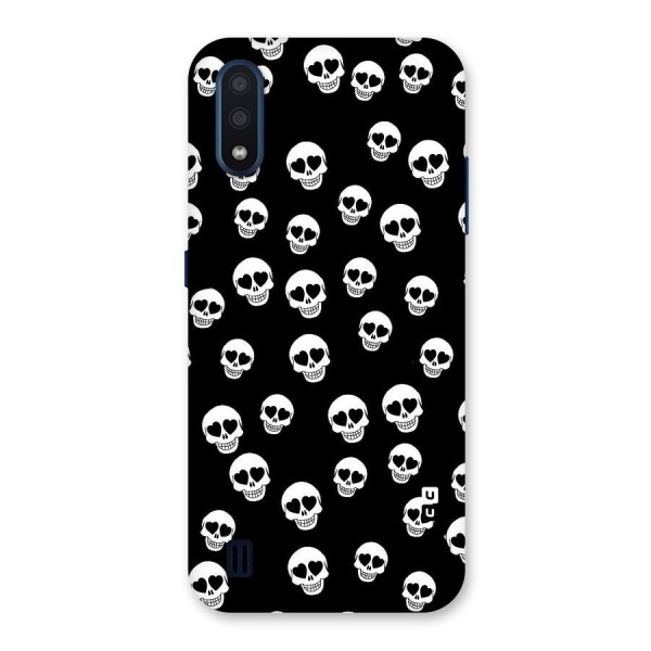 Skull Heart Back Case for Galaxy M01