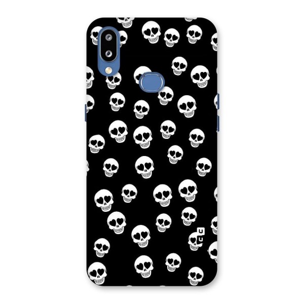 Skull Heart Back Case for Galaxy M01s