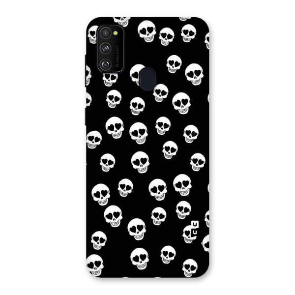 Skull Heart Back Case for Galaxy M21