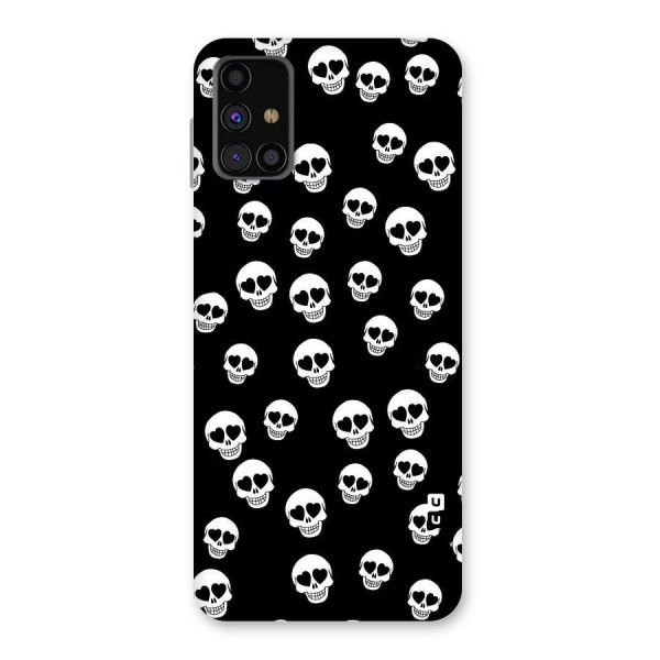 Skull Heart Back Case for Galaxy M31s