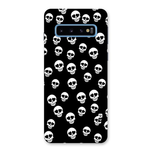 Skull Heart Back Case for Galaxy S10