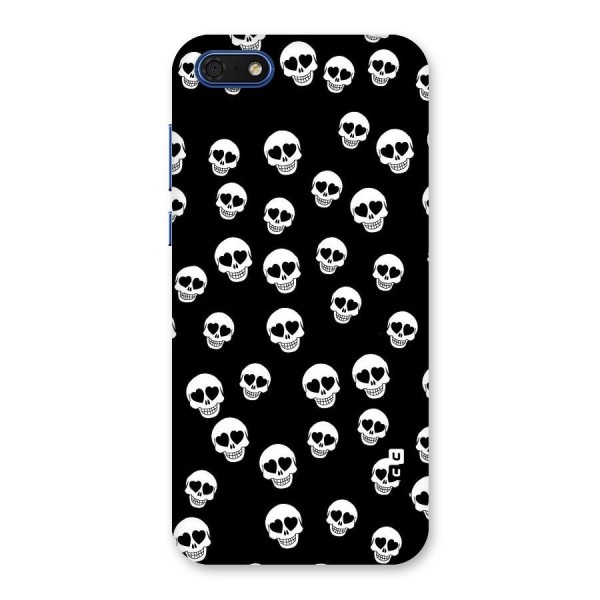 Skull Heart Back Case for Honor 7s