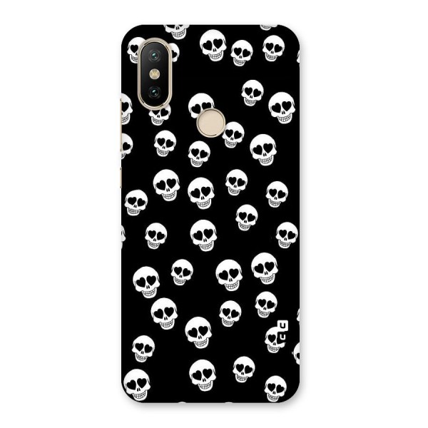 Skull Heart Back Case for Mi A2