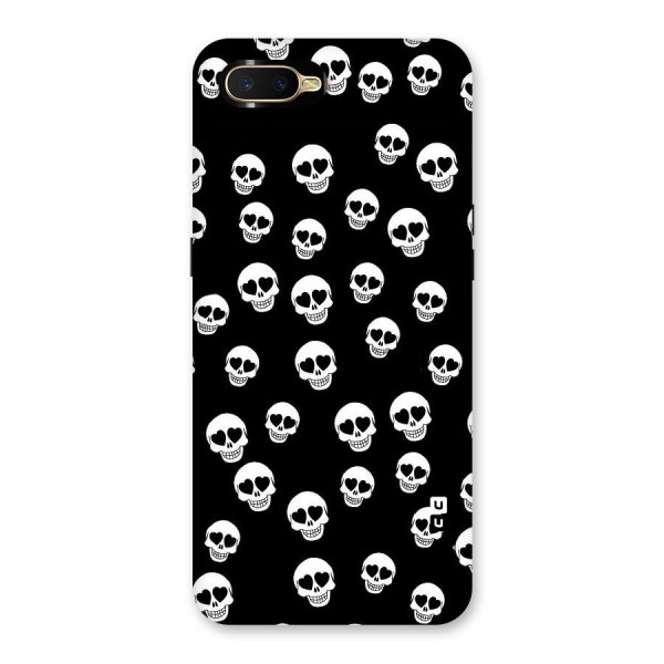 Skull Heart Back Case for Oppo K1