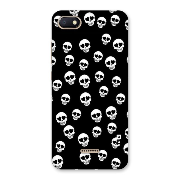 Skull Heart Back Case for Redmi 6A