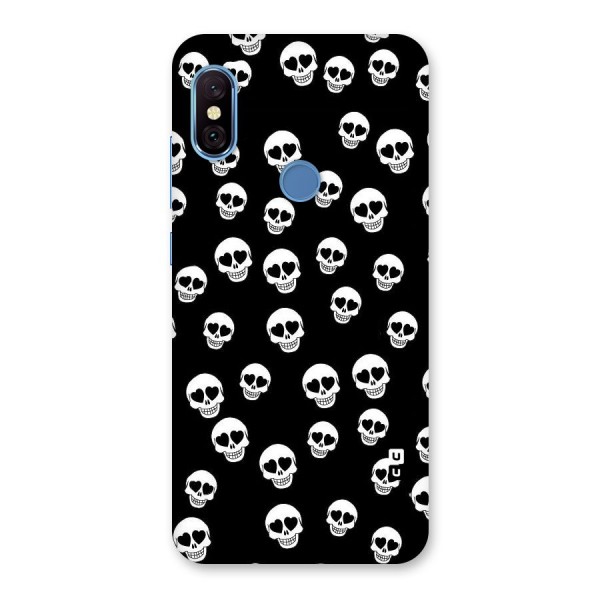 Skull Heart Back Case for Redmi Note 6 Pro