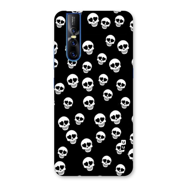 Skull Heart Back Case for Vivo V15 Pro