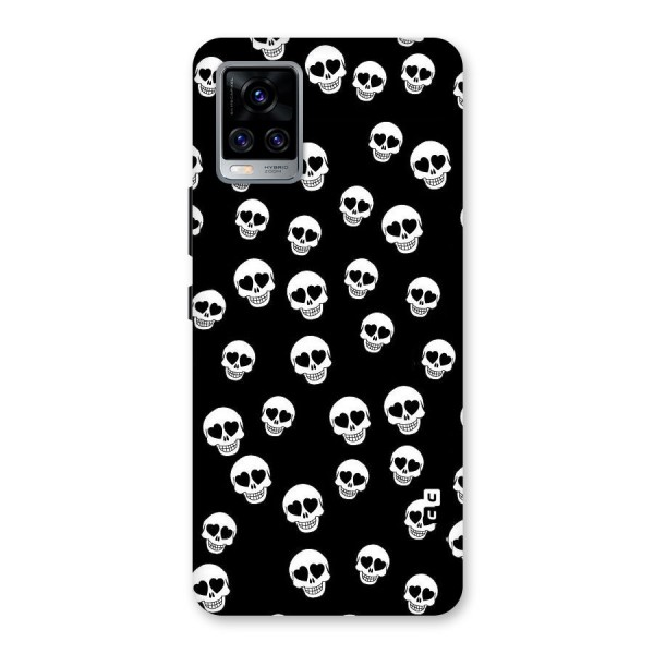 Skull Heart Back Case for Vivo V20 Pro