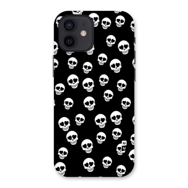 Skull Heart Back Case for iPhone 12