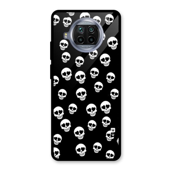 Skull Heart Glass Back Case for Mi 10i