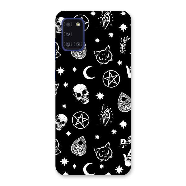 Skull Moon Design Back Case for Galaxy A31