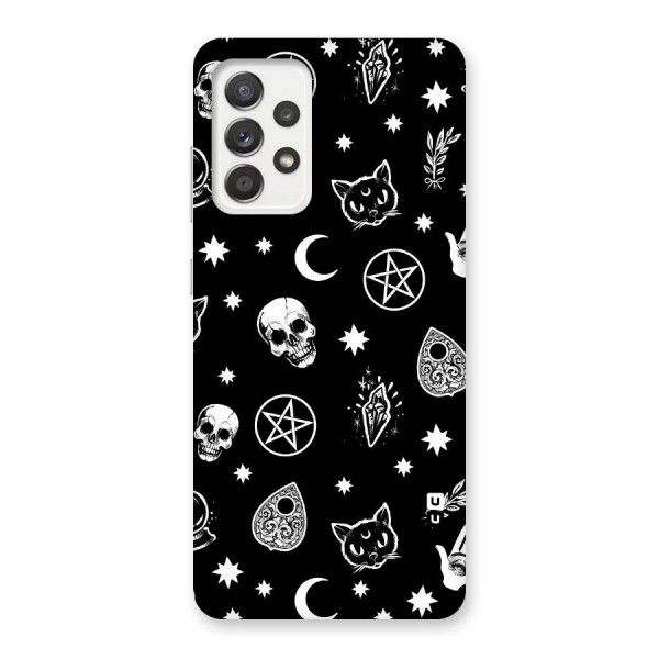 Skull Moon Design Back Case for Galaxy A52