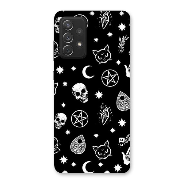 Skull Moon Design Back Case for Galaxy A72