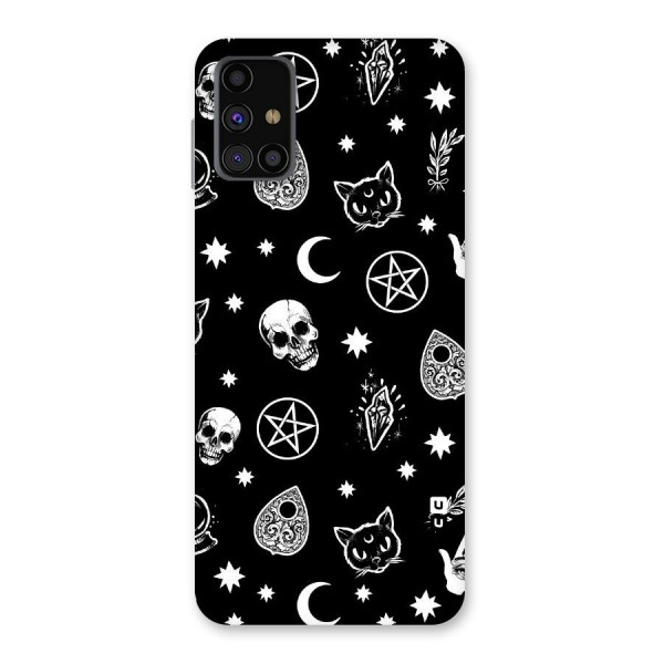 Skull Moon Design Back Case for Galaxy M31s