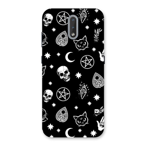 Skull Moon Design Back Case for Nokia 2.3