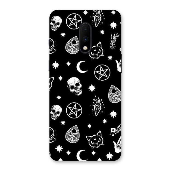 Skull Moon Design Back Case for OnePlus 7