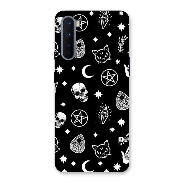 Skull Moon Design Back Case for OnePlus Nord