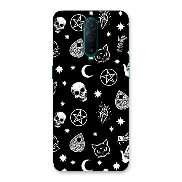 Skull Moon Design Back Case for Oppo R17 Pro