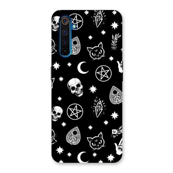 Skull Moon Design Back Case for Realme 6 Pro