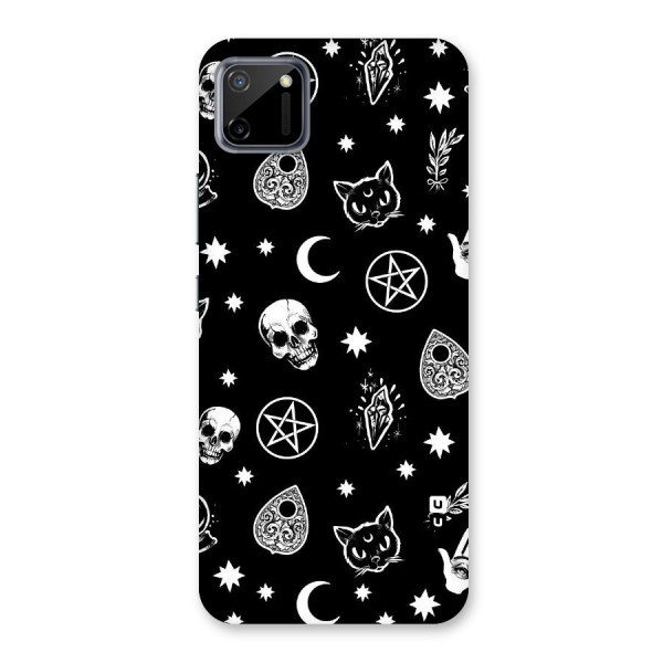 Skull Moon Design Back Case for Realme C11