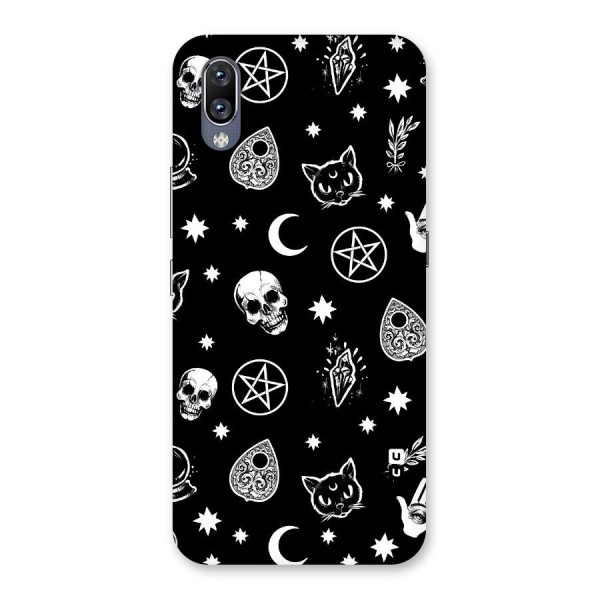 Skull Moon Design Back Case for Vivo NEX