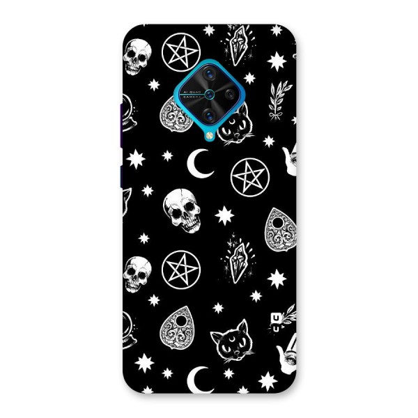 Skull Moon Design Back Case for Vivo S1 Pro