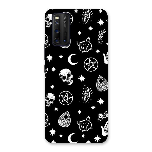 Skull Moon Design Back Case for Vivo iQOO 3