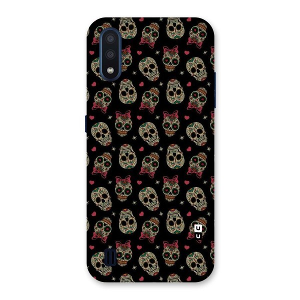 Skull Pattern Back Case for Galaxy M01