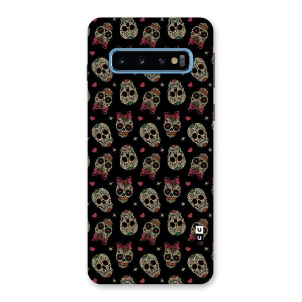 Skull Pattern Back Case for Galaxy S10