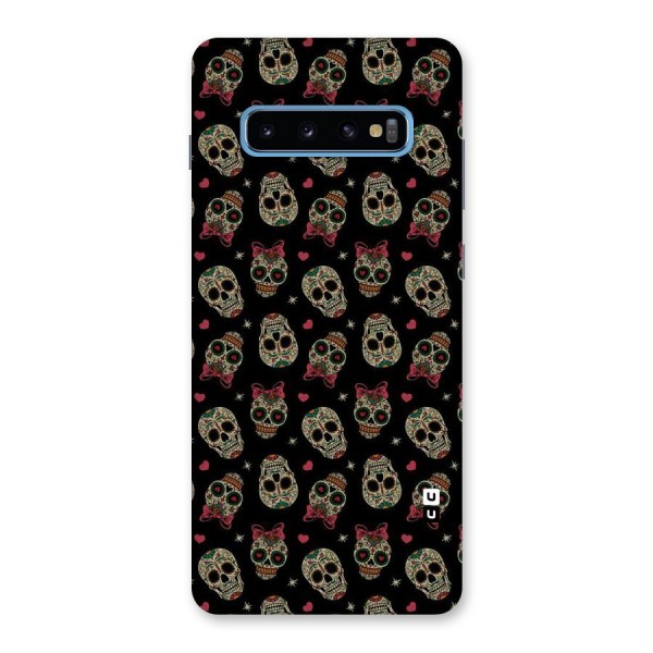 Skull Pattern Back Case for Galaxy S10 Plus