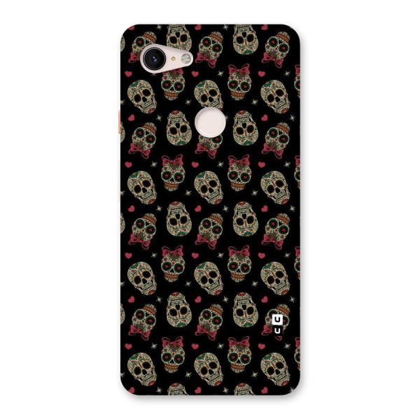 Skull Pattern Back Case for Google Pixel 3 XL