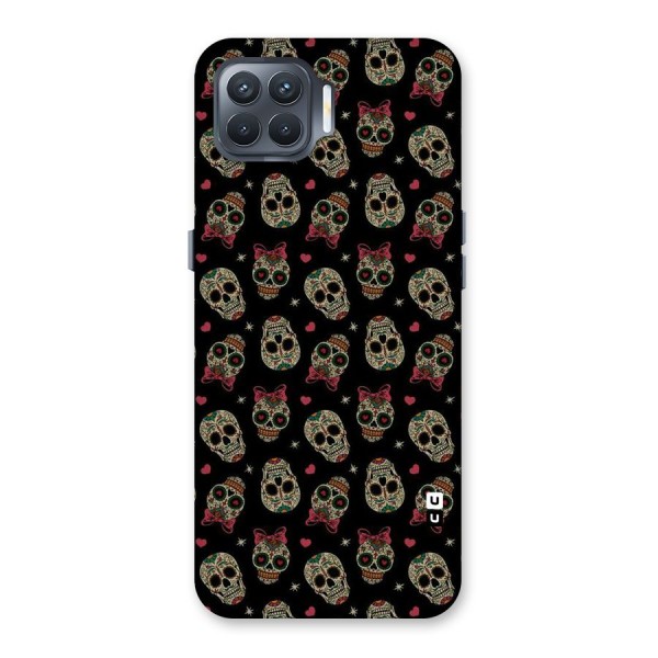 Skull Pattern Back Case for Oppo F17 Pro