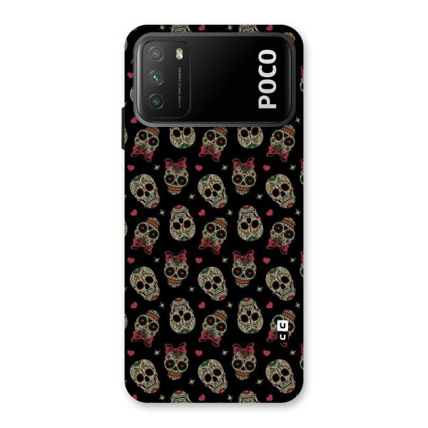 Skull Pattern Back Case for Poco M3