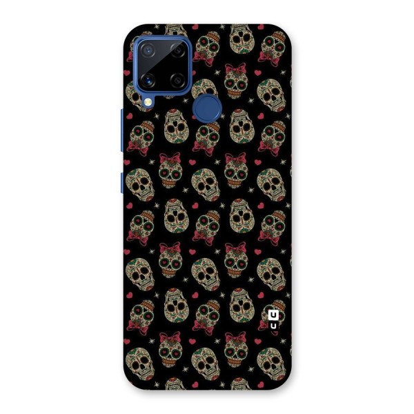 Skull Pattern Back Case for Realme C12