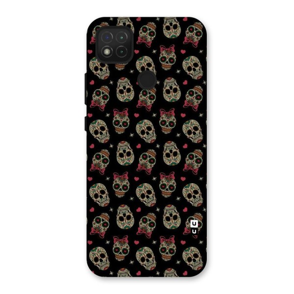 Skull Pattern Back Case for Redmi 9C