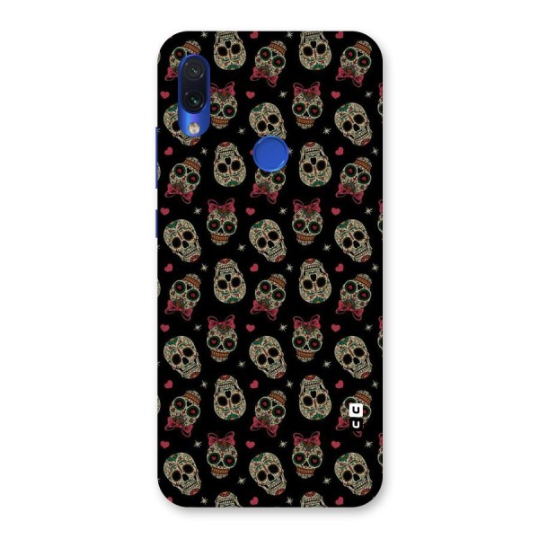 Skull Pattern Back Case for Redmi Note 7