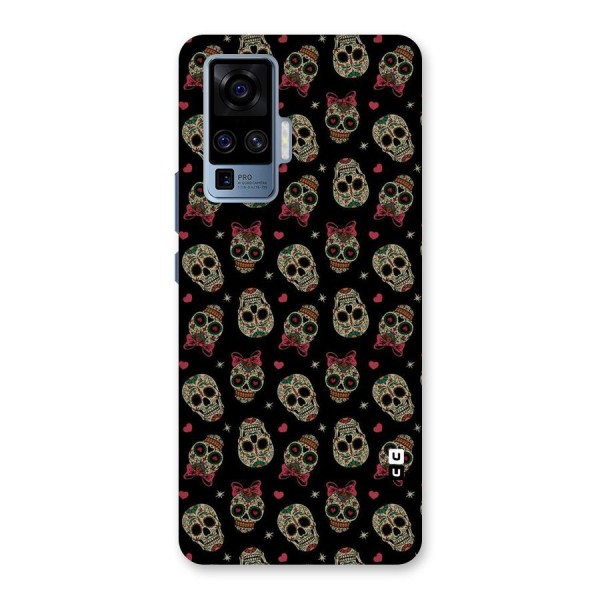 Skull Pattern Back Case for Vivo X50 Pro