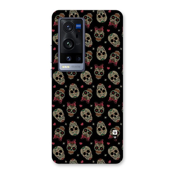 Skull Pattern Back Case for Vivo X60 Pro Plus