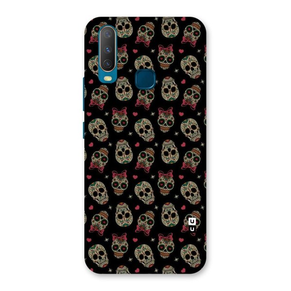 Skull Pattern Back Case for Vivo Y12