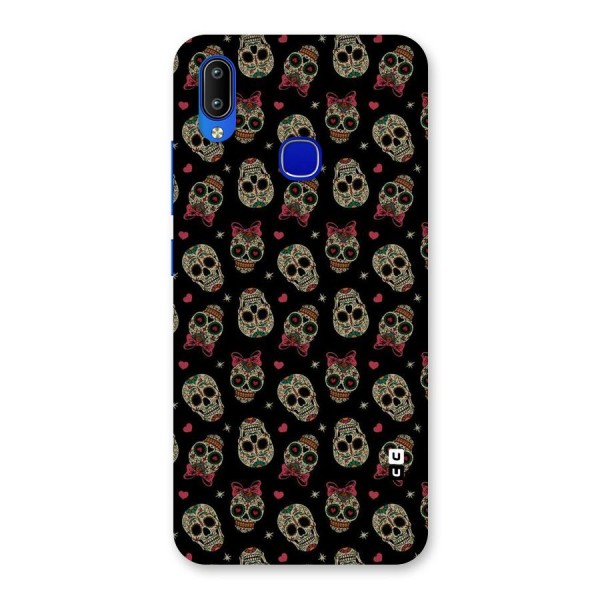 Skull Pattern Back Case for Vivo Y91