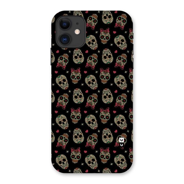 Skull Pattern Back Case for iPhone 11