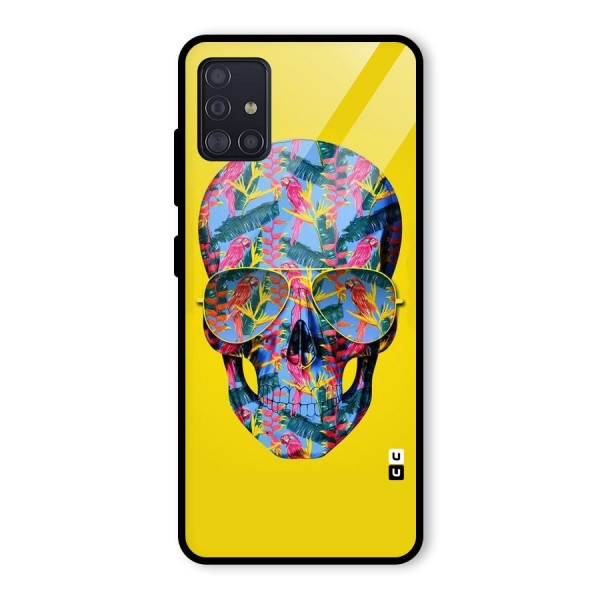 Skull Swag Glass Back Case for Galaxy A51